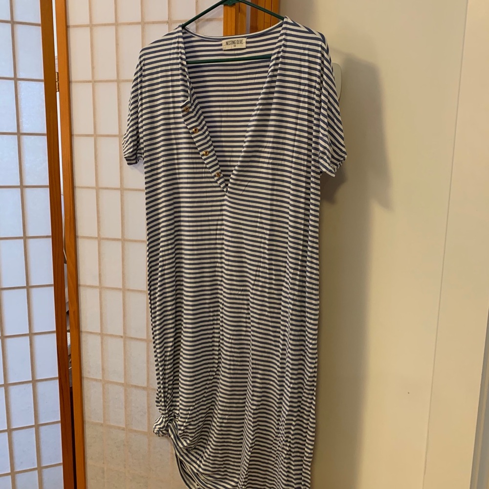 Nesting Olive Classic Fit House Dress